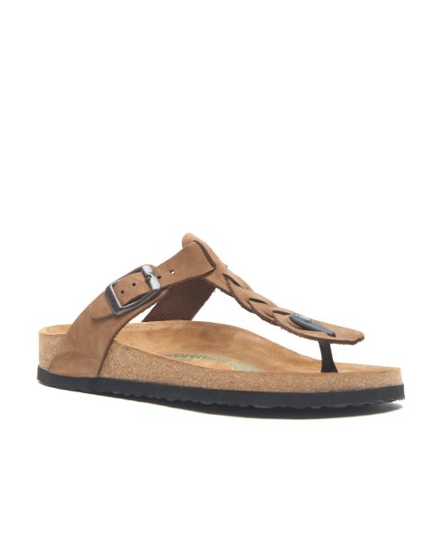 Sandales en cuir Guidan sables