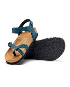 Sandales en cuir Gabriella marines