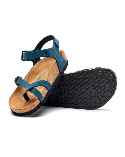 Sandales en cuir Gabriella marines
