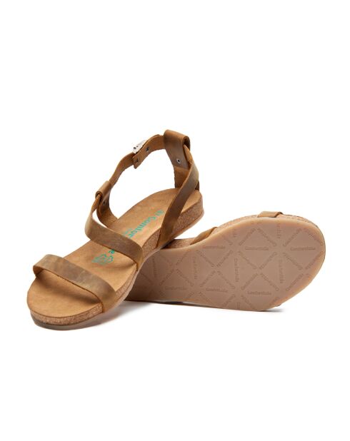 Sandales en cuir Grady bronzage