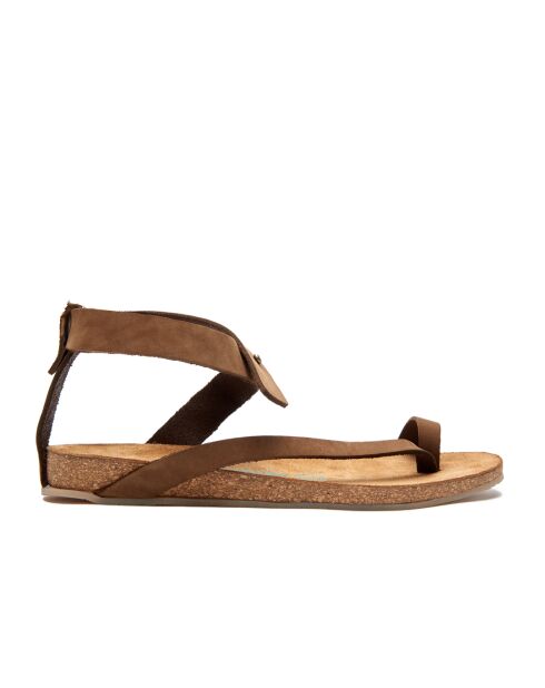 Sandales en cuir Sara sables