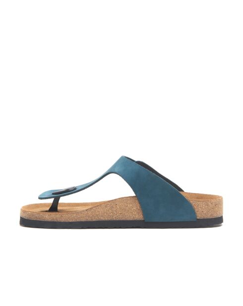 Sandales en cuir Aliz marines
