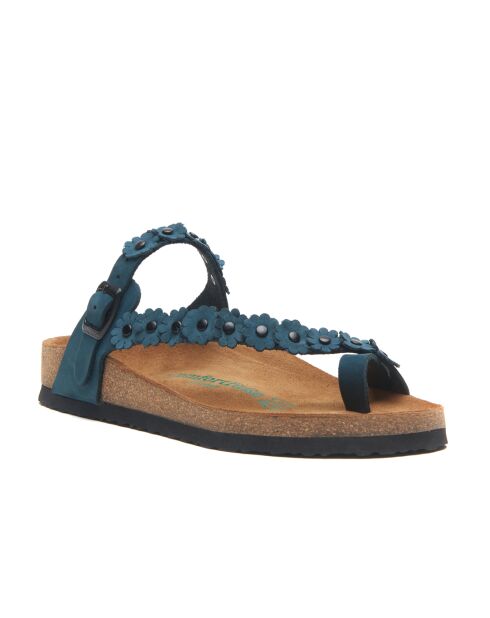 Sandales en cuir Ilva marines