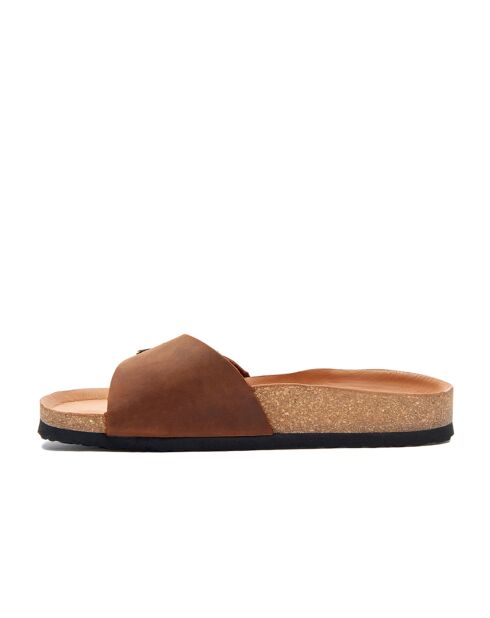 Sandales en cuir brown/crazy