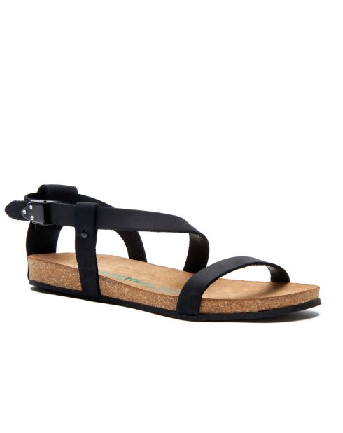 Sandales en cuir Grady noires
