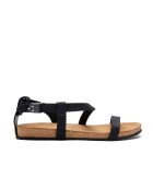 Sandales en cuir Grady noires