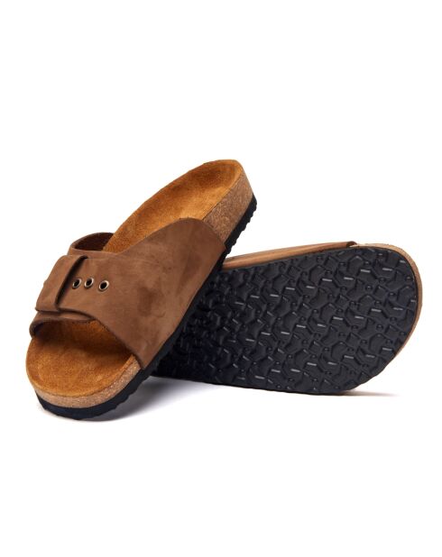 Sandales en cuir Willa sand / nubuck