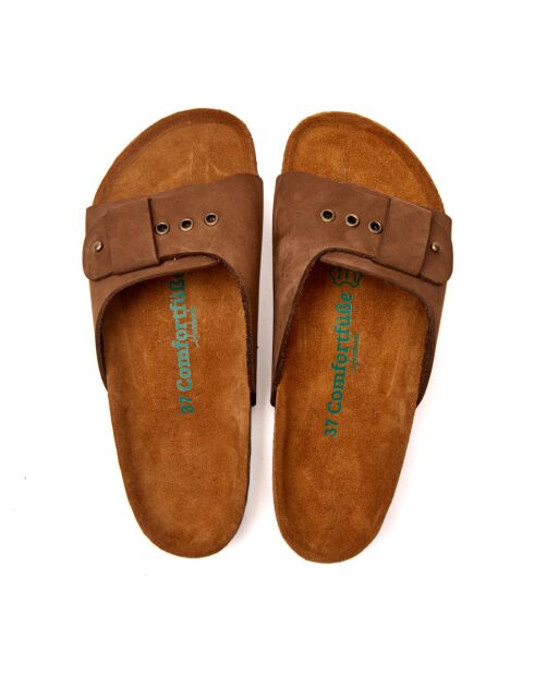 Sandales en cuir Willa sand / nubuck