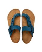 Sandales en cuir Gisel marines