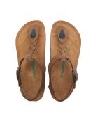 Sandales en cuir Grizeln sables