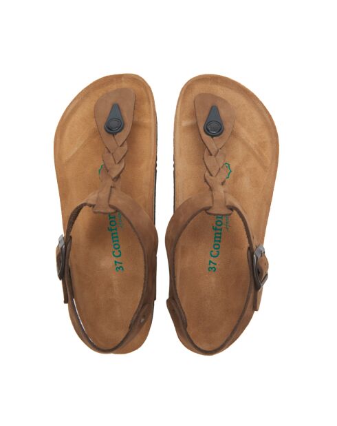 Sandales en cuir Grizeln sables