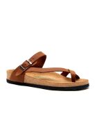 Sandales en cuir Fae brun