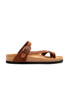 Sandales en cuir Fae brun