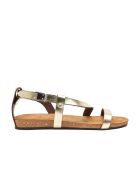 Sandales en cuir Grady doré