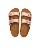 Sandales en cuir Bali roses