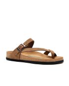 Sandales en cuir Fae sables