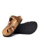 Sandales en cuir Fae sables