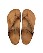 Sandales en cuir Fae sables