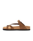 Sandales en cuir Fae sables
