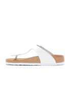 Sandales en cuir Aliz blanches