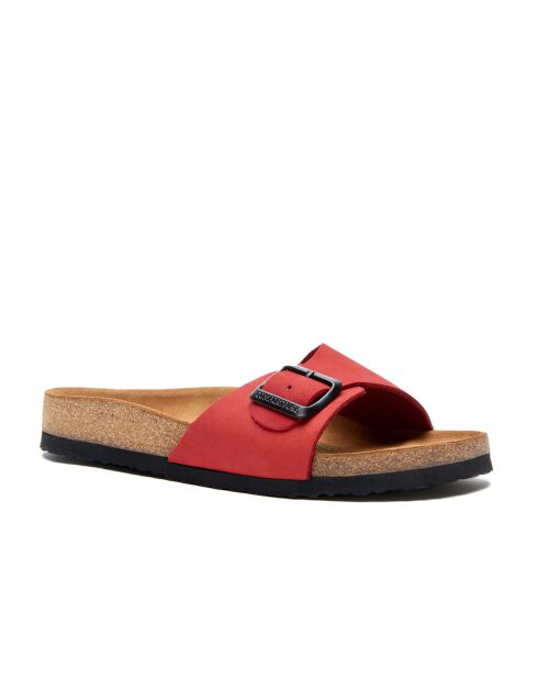Sandales en cuir red /nubuck