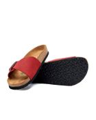 Sandales en cuir red /nubuck