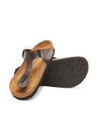 Sandales en cuir Aliz platine