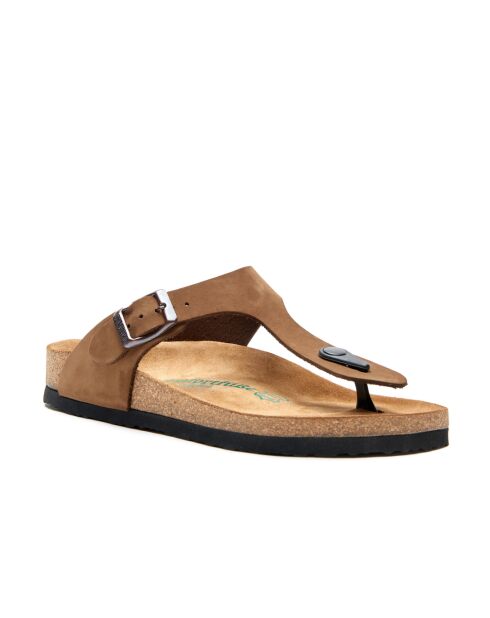 Sandales en cuir Aliz sables