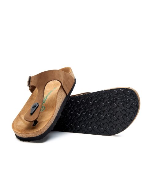 Sandales en cuir Aliz sables