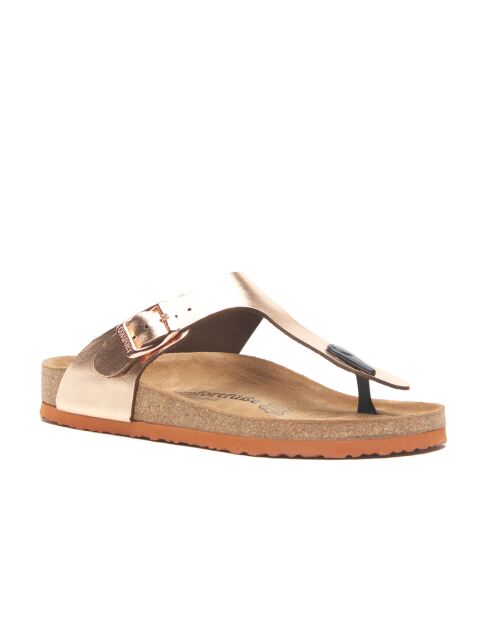Sandales en cuir Aliz roses