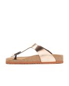 Sandales en cuir Aliz roses