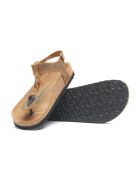 Sandales en cuir Grizeln bronzage