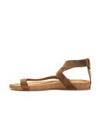 Sandales en cuir Sara bronzage
