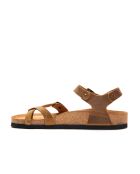 Sandales en cuir Gabriella bronzage