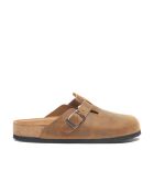 Sabots en cuir Capri tan/crazy