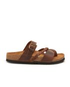 Sandales en cuir Campell brun