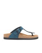 Sandales en cuir Aliz marines
