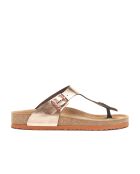 Sandales en cuir Aliz roses