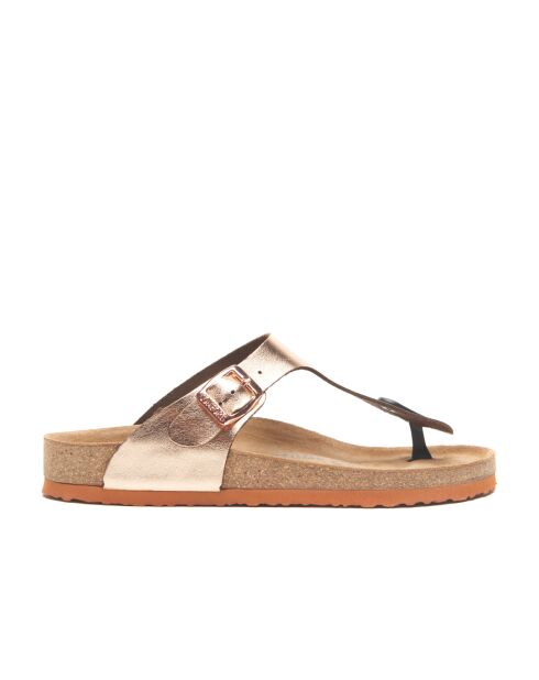 Sandales en cuir Aliz roses