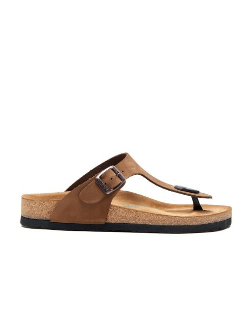 Sandales en cuir Aliz sables