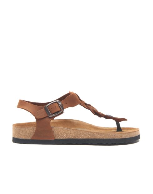 Sandales en cuir Grizeln brun