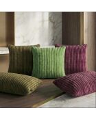 Coussin en coton Sukuwea bronze - 40x40cm