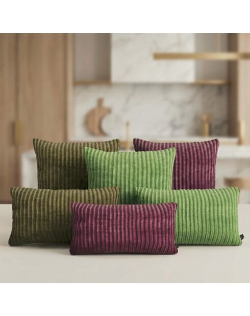 Coussin en coton Kukei Bronze - 20x45cm