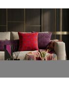 Plaid Daiya Shoru rose/rouge - 150x200 cm