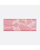 Étole en coton bio Calysto rose - 70 x 200 cm