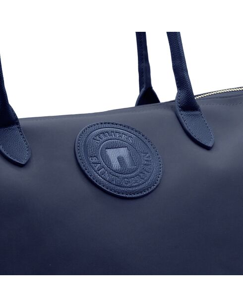 Etretat Handtasche kleines Modell marineblau - 24x15x11 cm