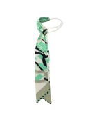 Collier en Perle et Foulard vert