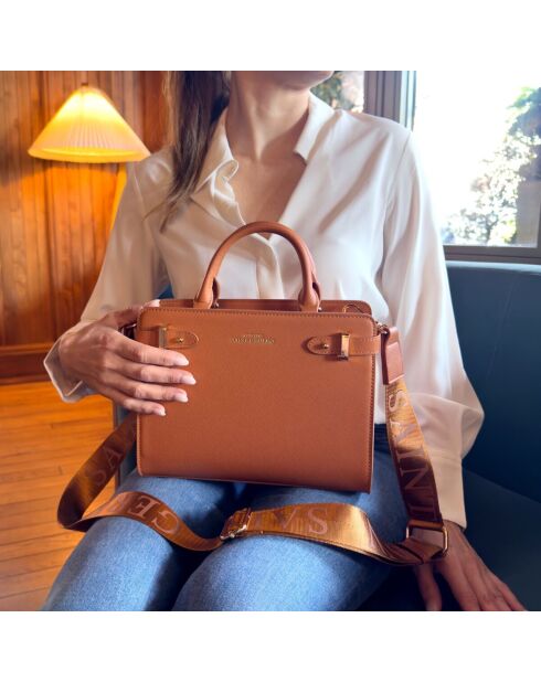 Sac à main Massy Luxury marron - 25x19x10 cm