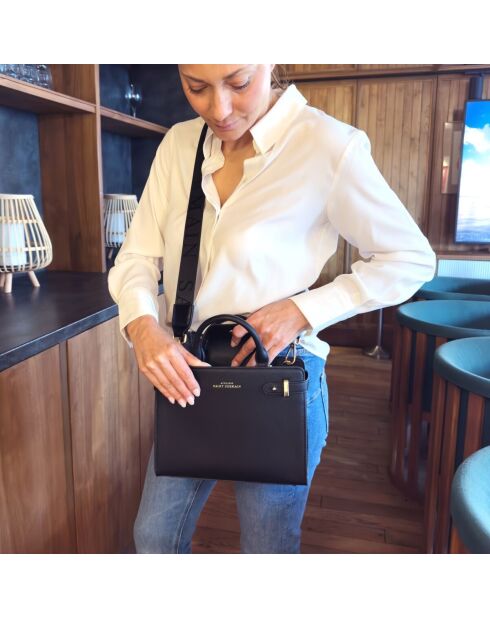Bolso negro Massy Luxury - 25x19x10 cm