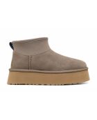 Klassische Mini-Dipper-Stiefel taupe